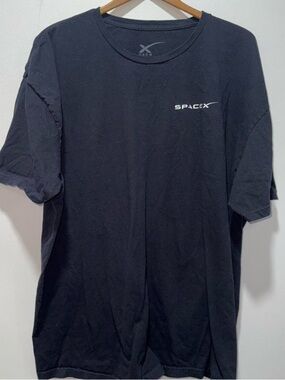 Space X Black tee 3XL